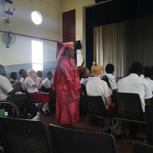 Motivational talk by Mrs Ngidi